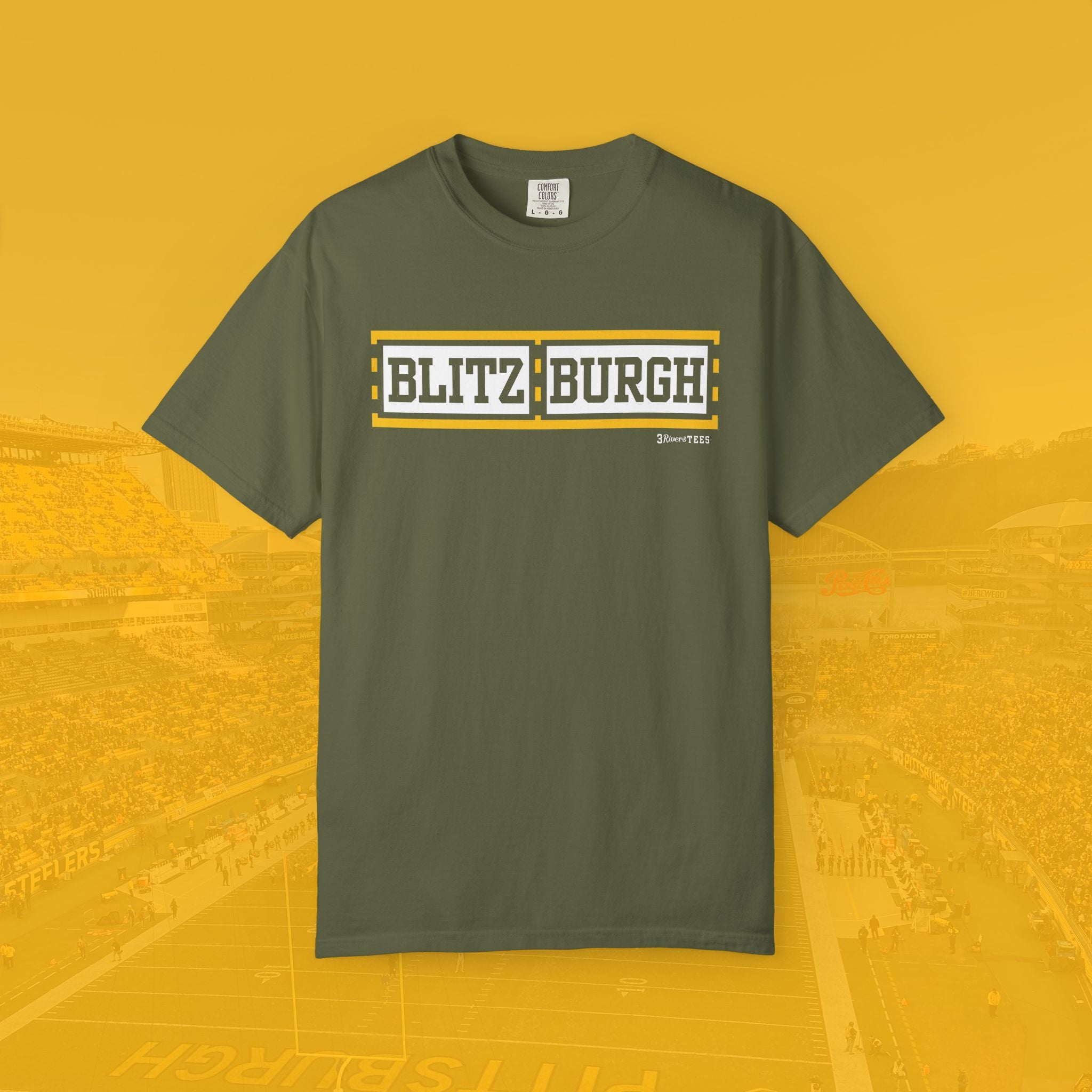 Blitz Burgh Tee - Bumblebee Edition
