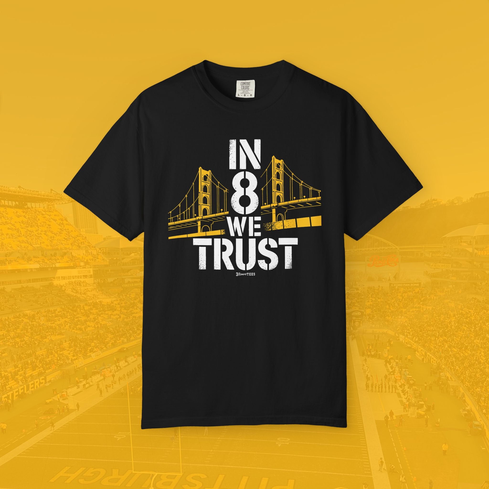 In 8 We Trust Tee - Steel Edition
