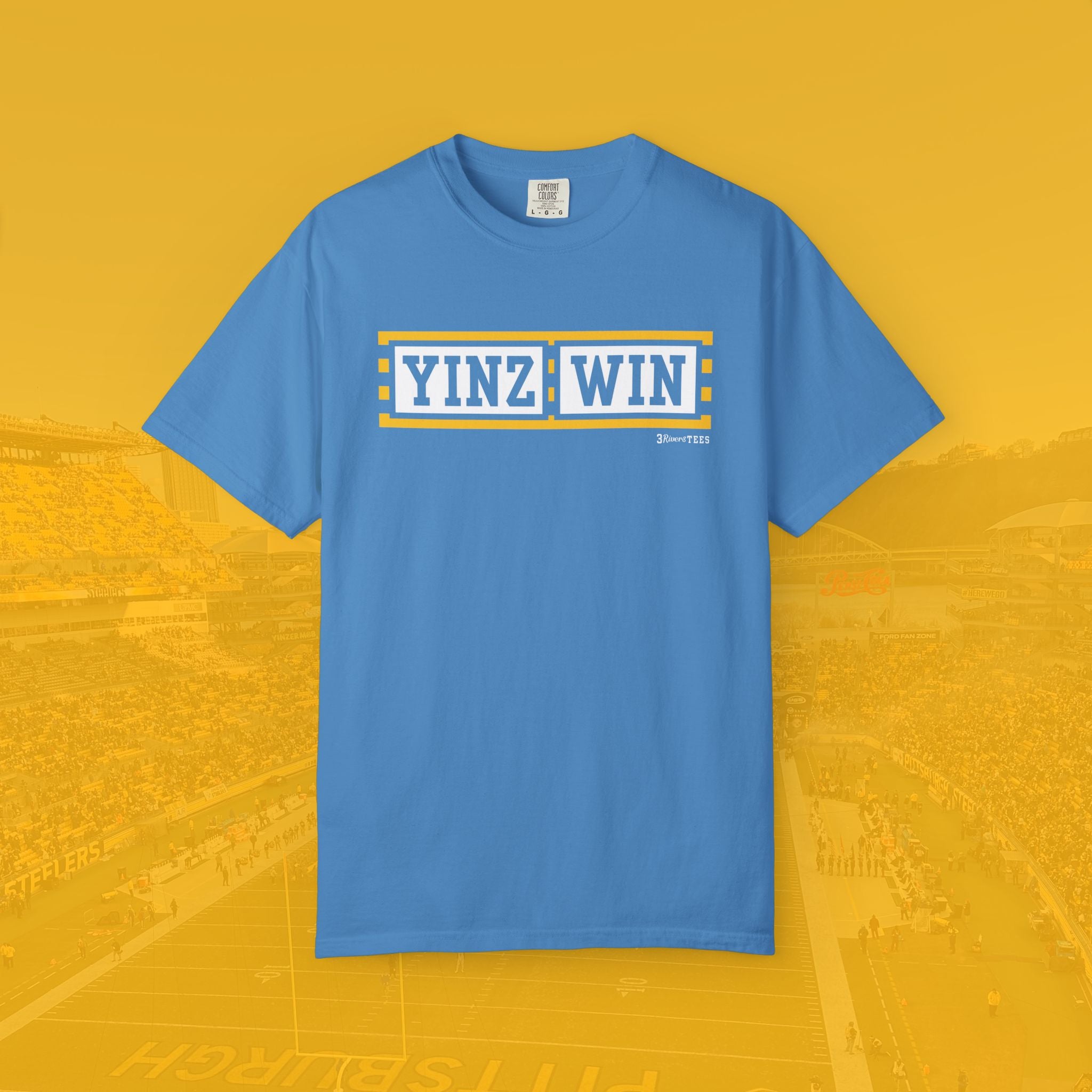 Yinz Win Tee - Bumblebee Edition