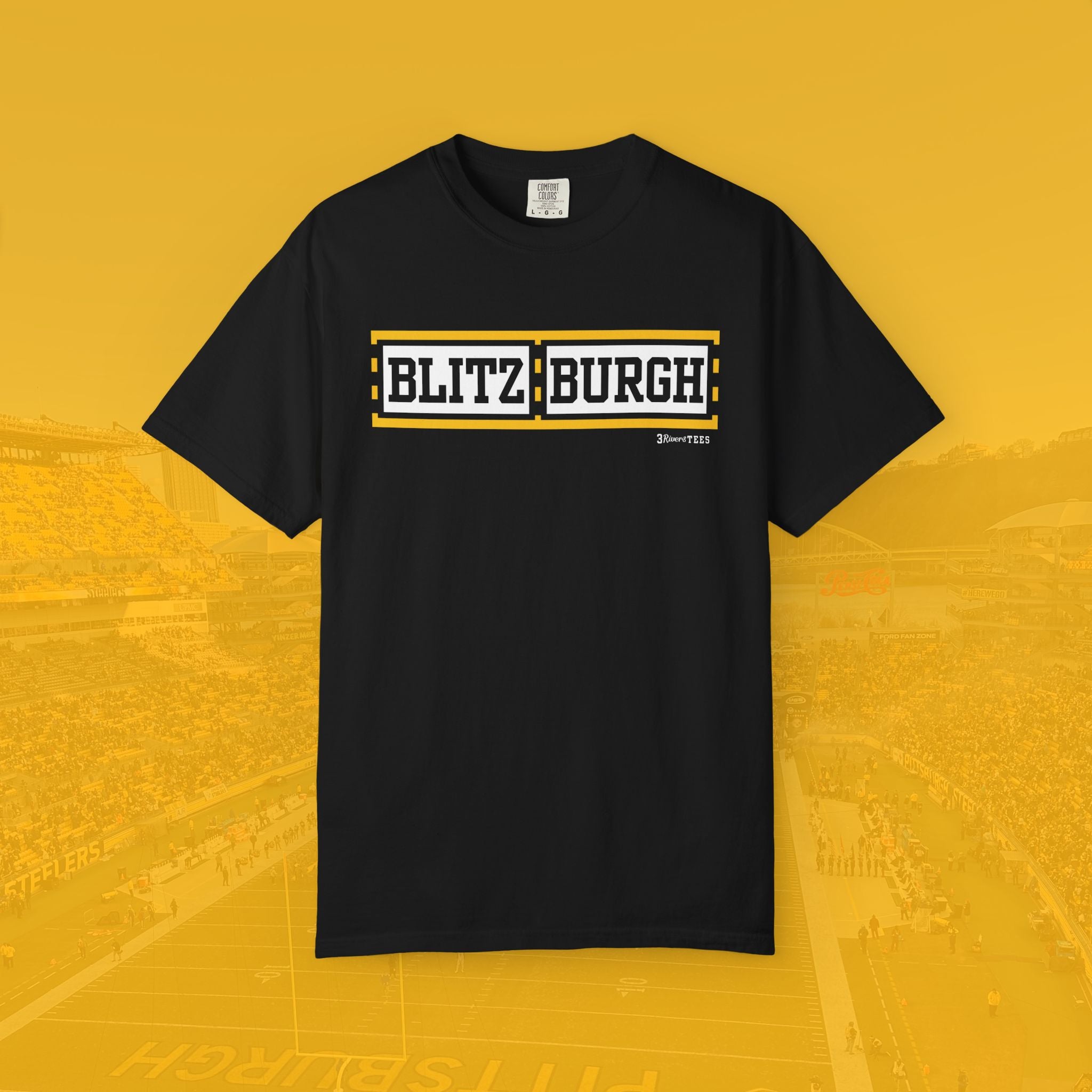 Blitz Burgh Tee - Bumblebee Edition