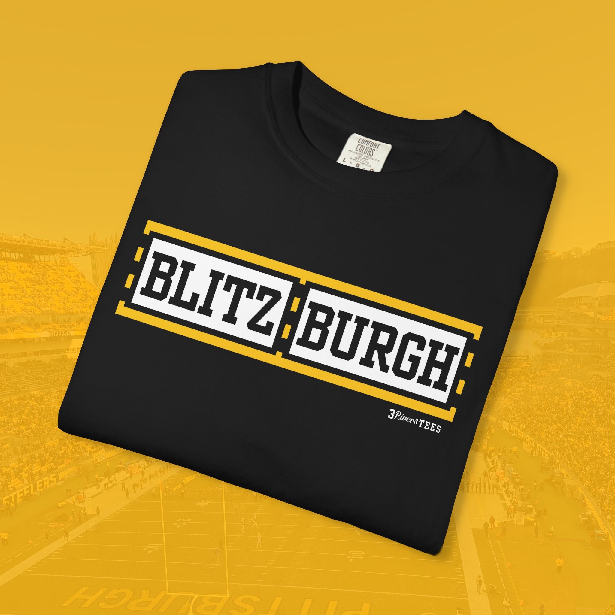 Blitz Burgh Tee - Bumblebee Edition