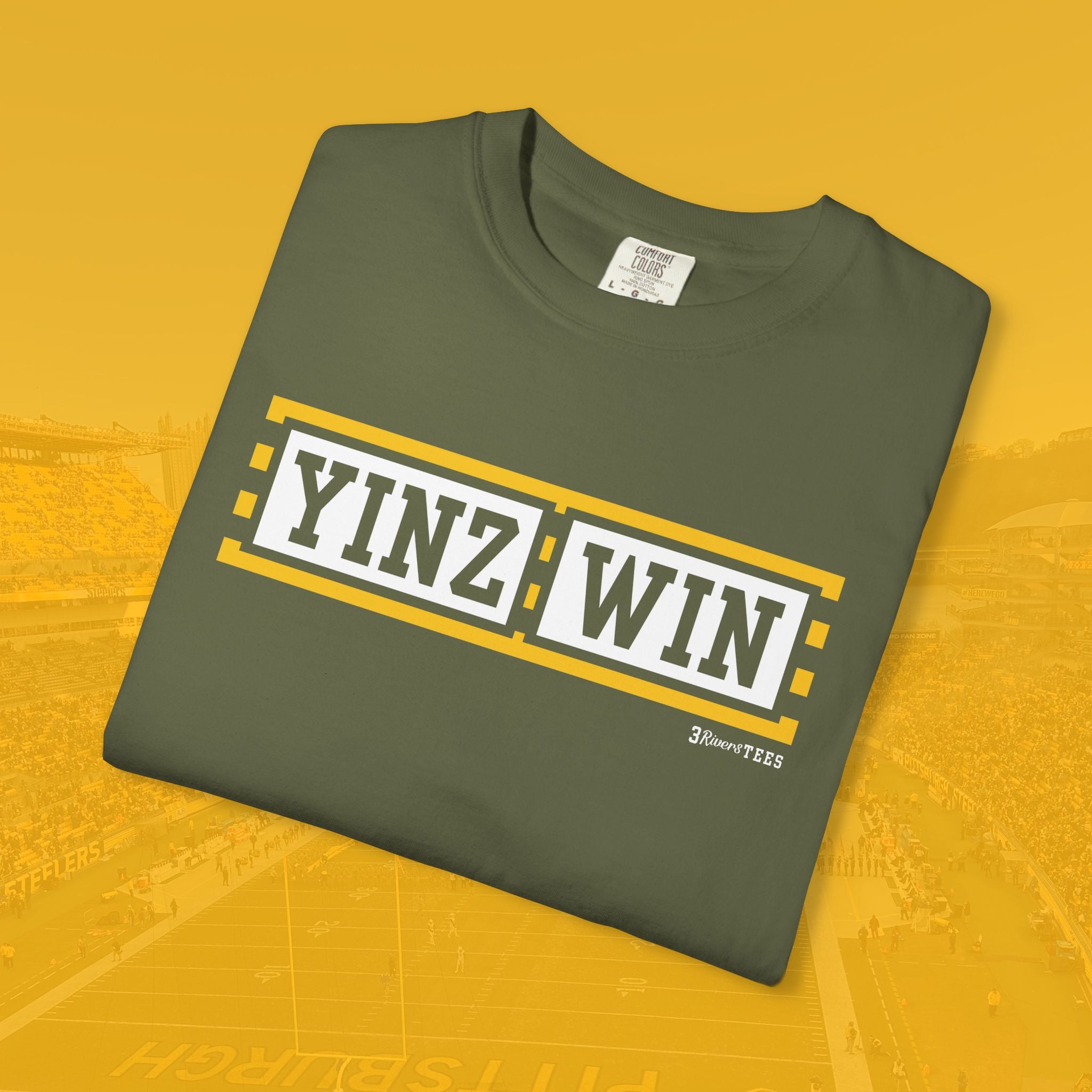 Yinz Win Tee - Bumblebee Edition