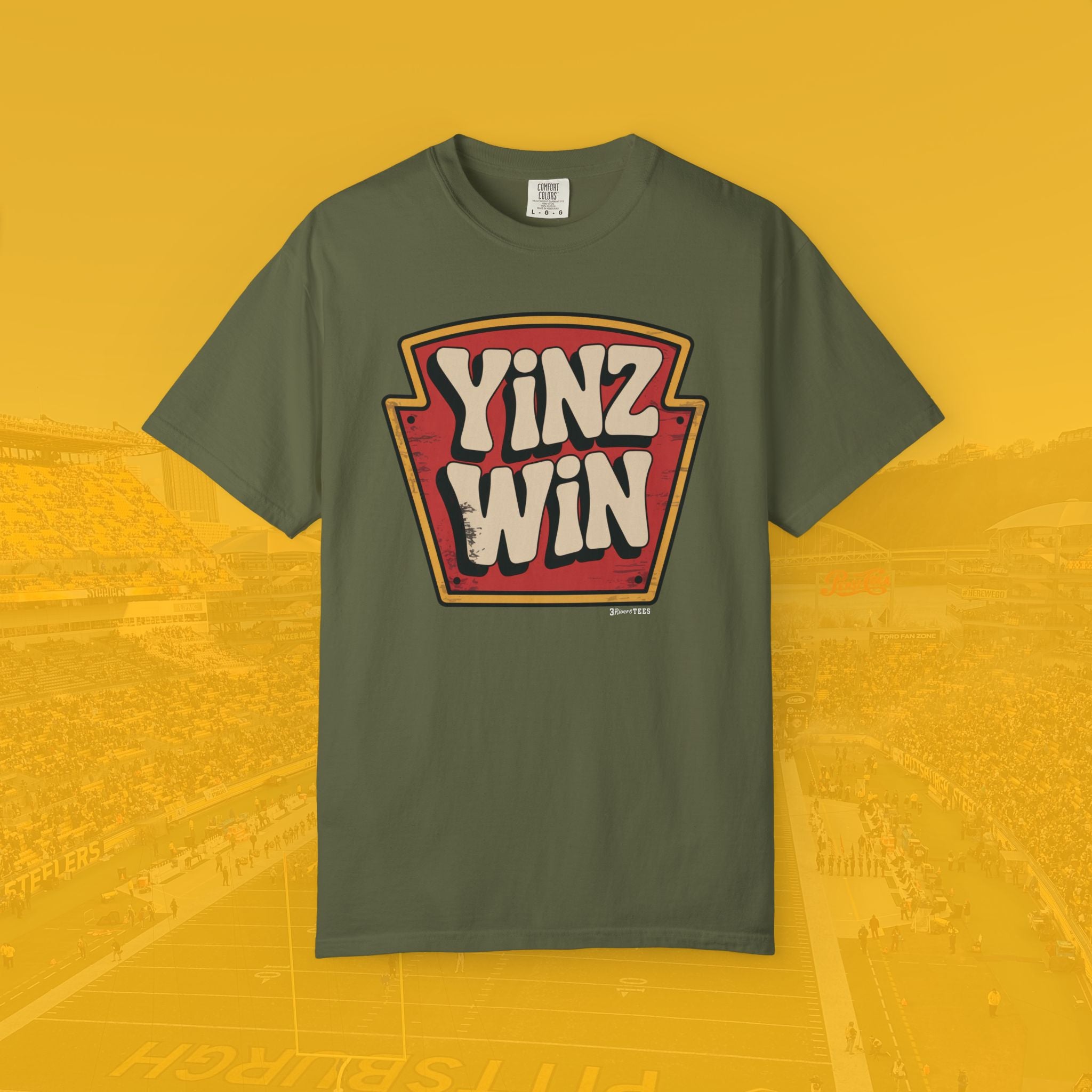 Yinz Win - Redzone Edition Tee