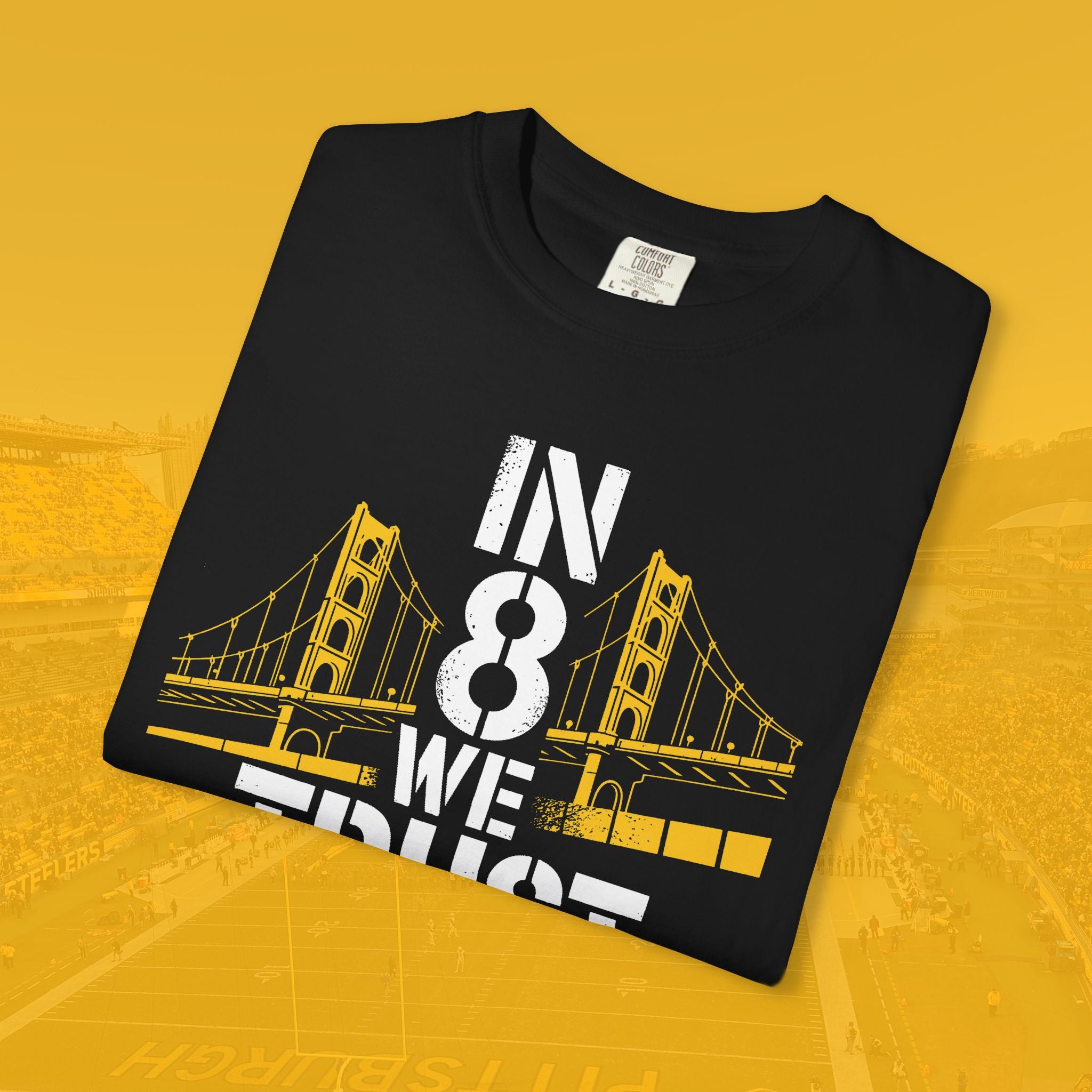 In 8 We Trust Tee - Steel Edition