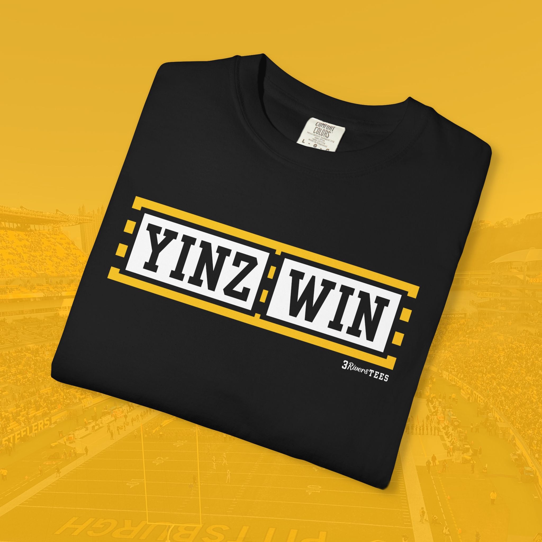 Yinz Win Tee - Bumblebee Edition