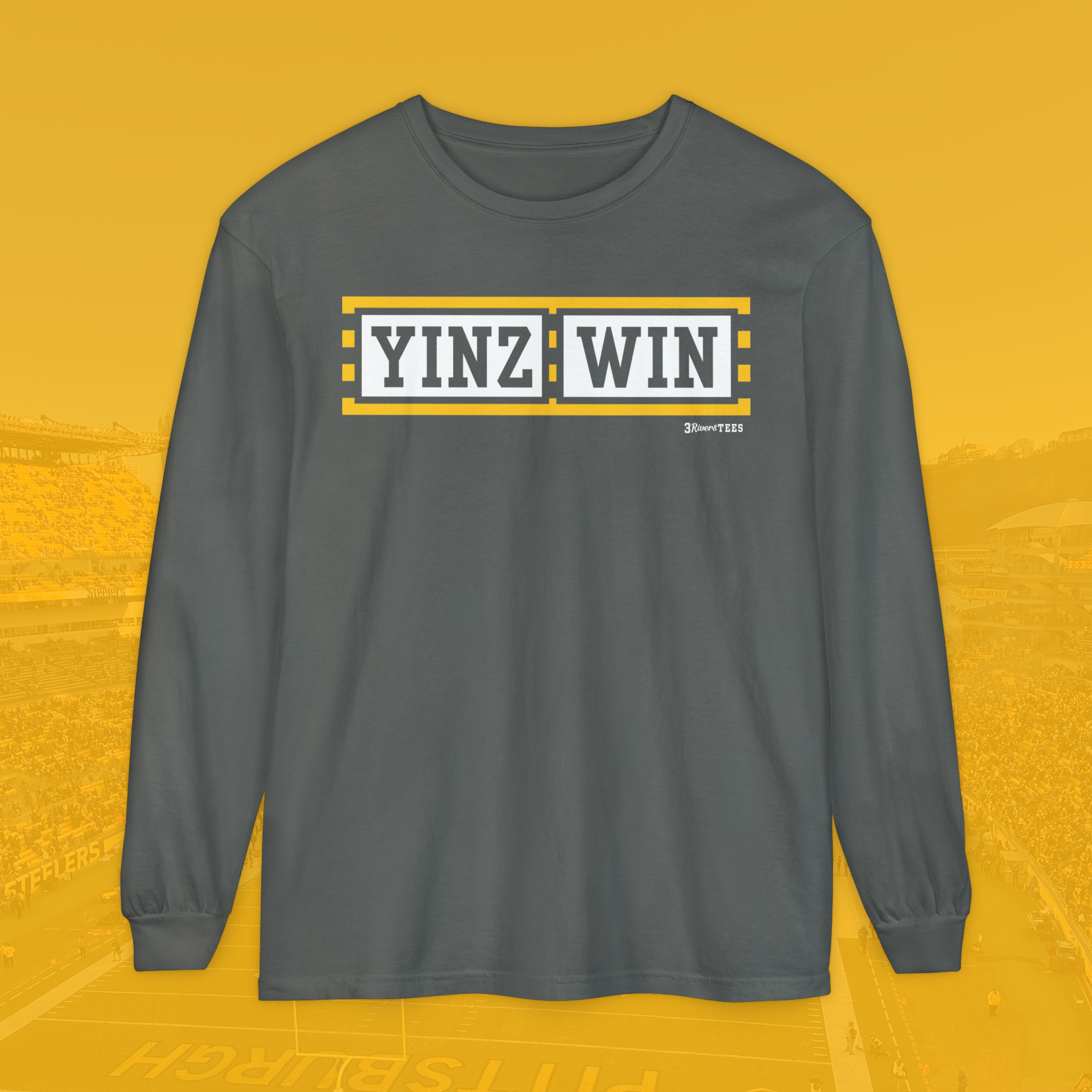 Yinz Win Bumblebee Edition Long Sleeve