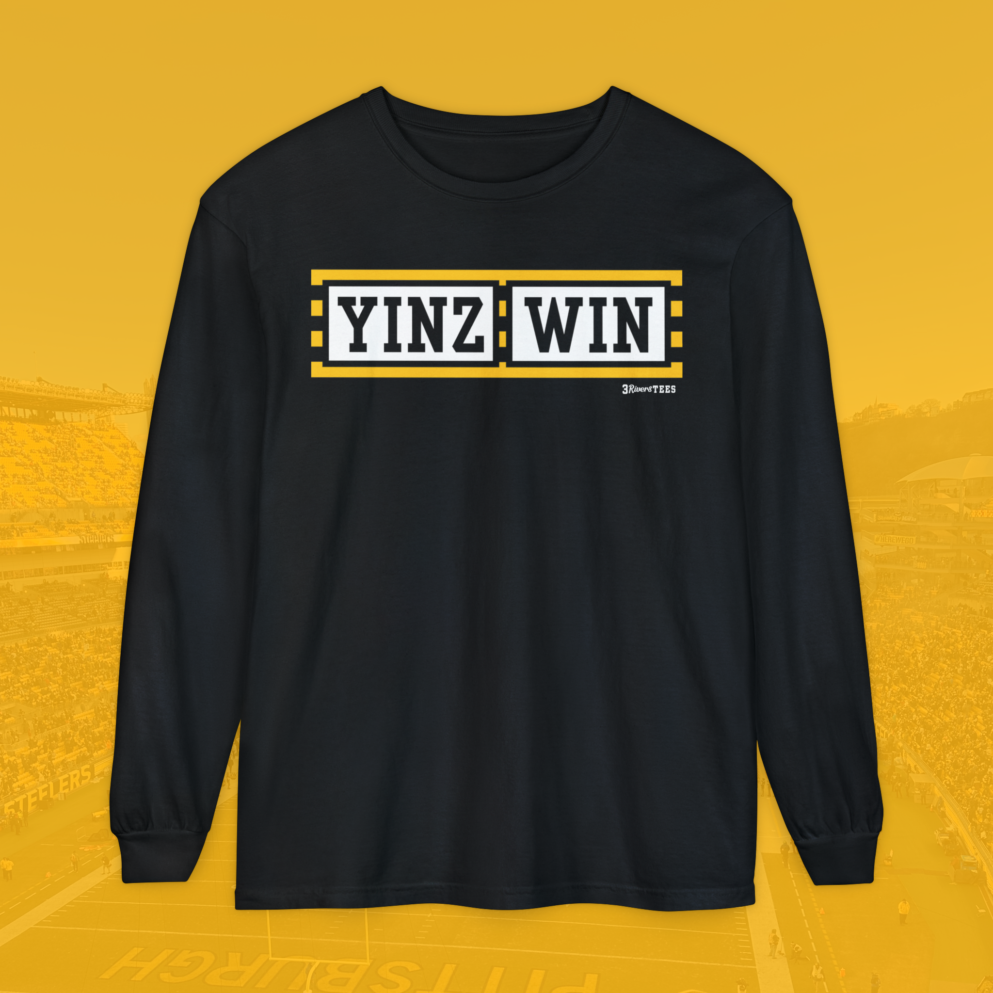 Yinz Win Bumblebee Edition Long Sleeve