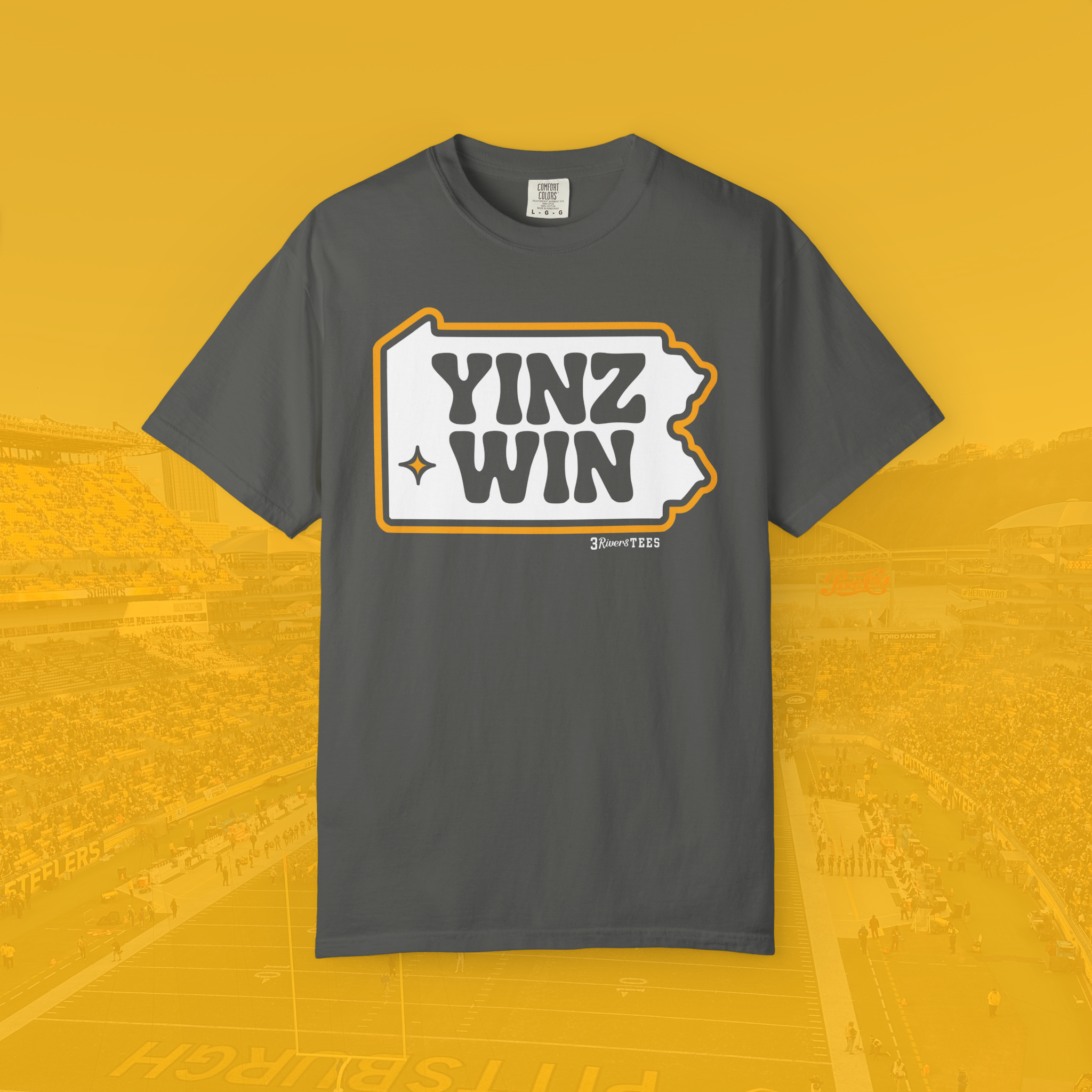 Yinz Win State Edition Tee