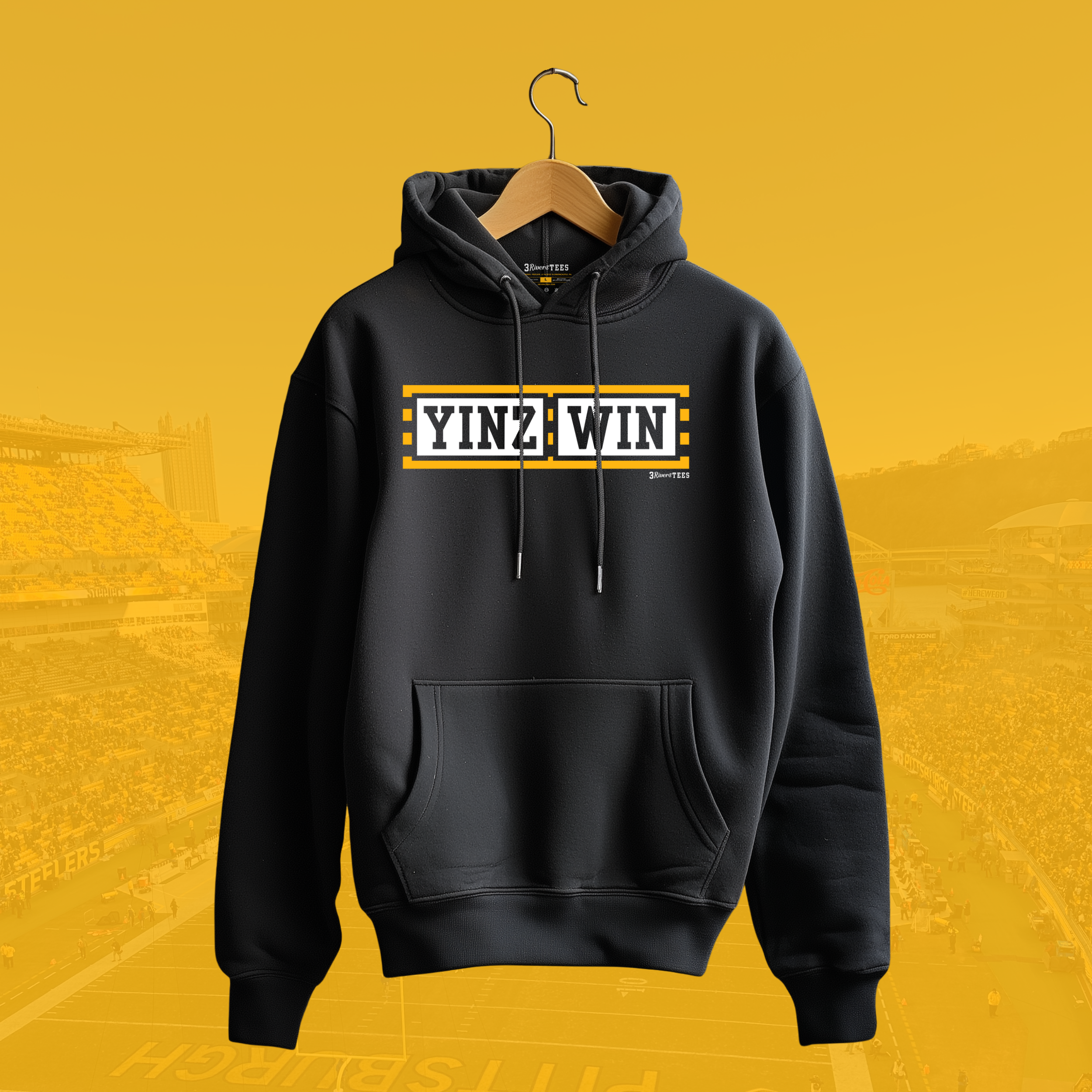 Yinz Win Bumblebee Edition Hoodie